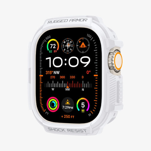 ACS05456 - Apple Watch Series (Apple Watch (49mm)) in matte black showing the front